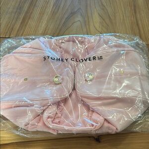 Stoney Clover Pink Velvet Duffle